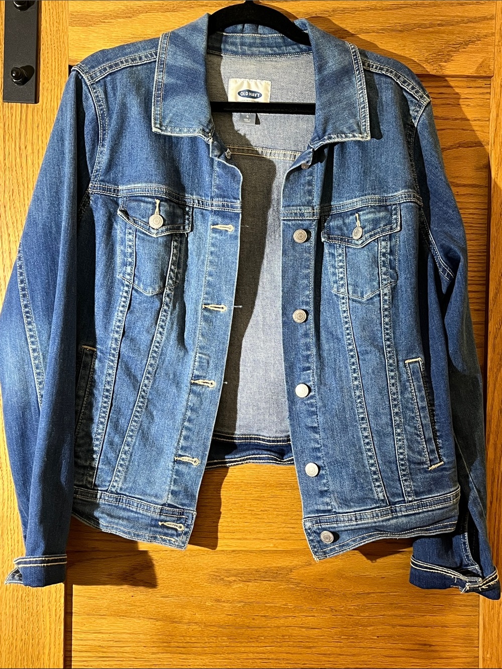 Old Navy Blue Denim Jean Jacket - Women's Classic Trucker